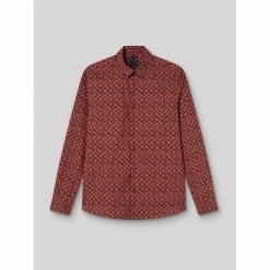 Devred Chemise casual imprimée for Chemises Couleur Prune