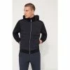 Devred Blouson sweat bi-matière for Sweats & Polaires Couleur Deep Blue
