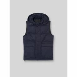 Devred Gilet fin sans manche casual uni for Manteaux Couleur Bleu Capitaine