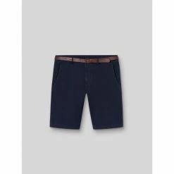 Devred Bermuda casual homme uni for Shorts & Bermudas Couleur Deep Blue