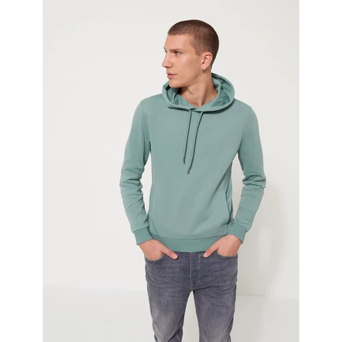 Devred Sweat en coton majoritaire uni for Sweats & Polaires Couleur Vert Jade