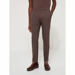 Devred Pantalon coordonnable slim à carreaux for Costumes et cravates Couleur Violet Fonce