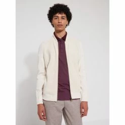 Devred Cardigan col teddy en coton for Pulls & Gilets Couleur Blanc Neige