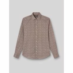 Devred Chemise ville imprimée for Chemises Couleur Marron Glace