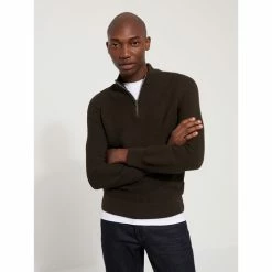 Devred Pull col montant for Pulls & Gilets Couleur Vert