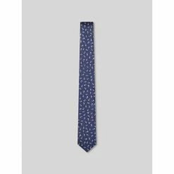 Devred Cravate homme fleurie for Costumes et cravates Couleur Dark Navy