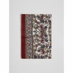 Devred Echarpe homme motifs cachemire for Accessoires textile Couleur Rouge Pomme