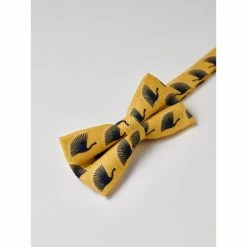 Devred Noeud papillon homme fantaisie for Costumes et cravates Couleur Jaune Banana