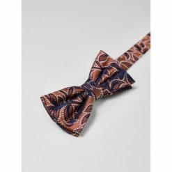 Devred Noeud papillon homme fantaisie for Costumes et cravates Couleur Cognac