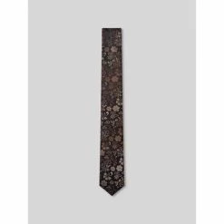 Devred Cravate homme fleurie for Costumes et cravates Couleur Noir