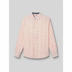 Devred Chemise extraslim fleurie for Chemises Couleur Cranberry