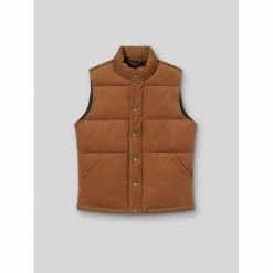 Devred Gilet fin sans manche casual uni for Manteaux Couleur Caramel