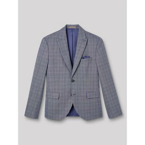 Devred Veste coordonnable slim Ă carreaux for Costumes et cravates Couleur Bleu Horizon