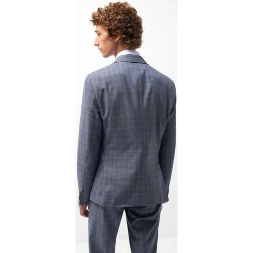 Devred Veste coordonnable slim à carreaux for Costumes et cravates Couleur Bleu Horizon – Image 3