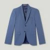 Devred Veste extraslim strech laine 120's for Costumes et cravates Couleur Bleu Gendarme