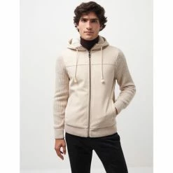 Devred Cardigan à capuche for Pulls & Gilets Couleur Ciment