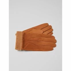 Devred Gants homme en cuir for Accessoires textile Couleur Cognac