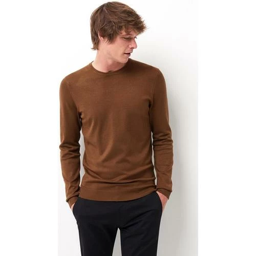 Devred Pull col rond en mélange viscose for Pulls & Gilets Couleur Baileys – Image 2