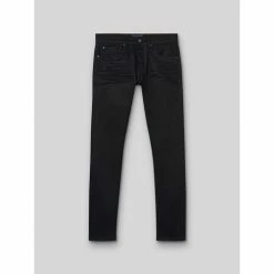 Devred Jean slim en coton élasthane enduit for Jeans Couleur Noir