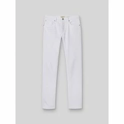 Devred Jean couleur slim en coton élasthane for Jeans Couleur Blanc