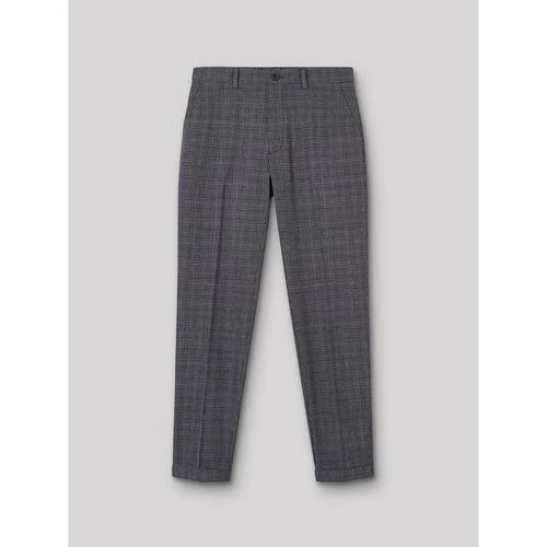 Devred Pantalon coordonnable slim Ă carreaux for Pantalons Couleur Bleu Capitaine