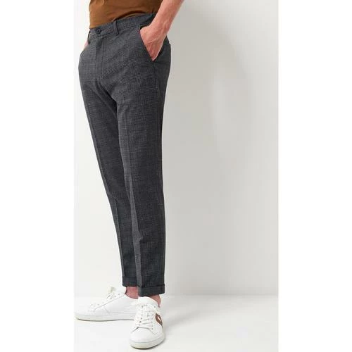 Devred Pantalon coordonnable slim à carreaux for Pantalons Couleur Bleu Capitaine – Image 2