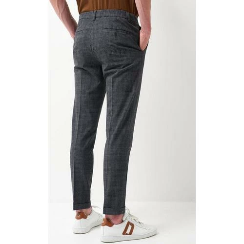 Devred Pantalon coordonnable slim à carreaux for Pantalons Couleur Bleu Capitaine – Image 3