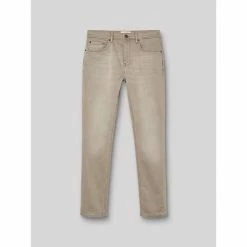 Devred Jean couleur slim en coton mélangé for Jeans Couleur Beige Kaki