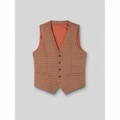Devred GILET SANS MANCHE VILLE HOMME for Costumes et cravates Couleur Orange Vintage