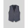 Devred Gilet coordonnable stretch uni for Costumes et cravates Couleur Denim