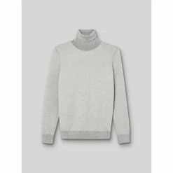 Devred PULL COL ROULE HOMME for Pulls & Gilets Couleur Gris Chine Clair