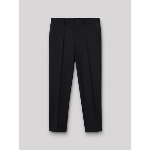 Devred Pantalon coordonnable slim uni for Pantalons Couleur Noir