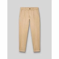 Devred Chino slim en coton mélangé for Pantalons Couleur Sable