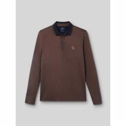 Devred POLO ML MAILLE FINE HOMME for T-shirts & Polos Couleur Rouille