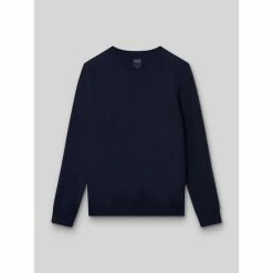 Devred Pull col rond for Pulls & Gilets Couleur Marine Sombre