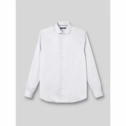 Devred Chemise slim en popeline fleurie for Chemises Couleur Blanc
