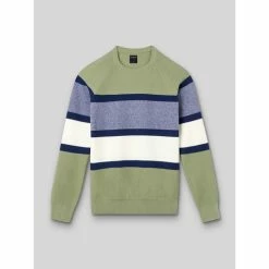 Devred Pull col rond en coton for Pulls & Gilets Couleur Bleu Medieval