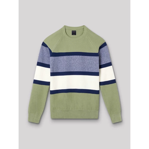 Devred Pull col rond en coton for Pulls & Gilets Couleur Bleu Medieval