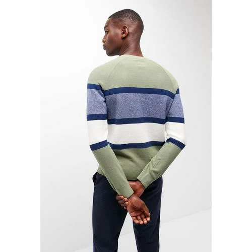 Devred Pull col rond en coton for Pulls & Gilets Couleur Bleu Medieval – Image 3