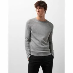 Devred Pull col rond en mélange viscose for Pulls & Gilets Couleur Gris Chine Clair